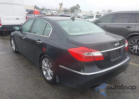 2013 Hyundai Genesis 3.8 из США, поврежденный, VIN KMHGC4DD5DU221632